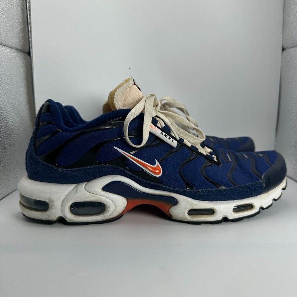 Nike Air Max Plus TN Shoes Mens Size 10 Blue Black Athletic Running Sneakers